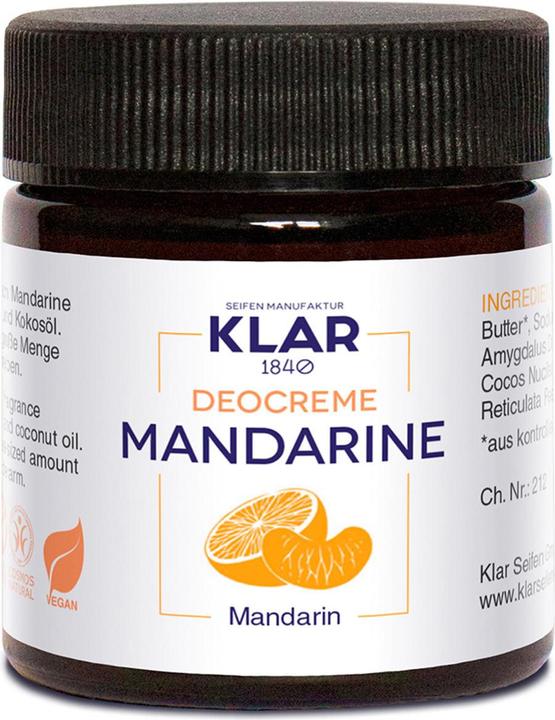 Klar Deocreme Mandarine (Crème, 30 ml)