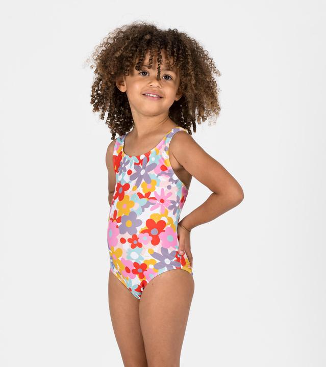 Image du produit Nabaiji Maillot de bain 1 pièce Bébé / Fille - rouge imprimés fleurs (76, 78, 80 C)