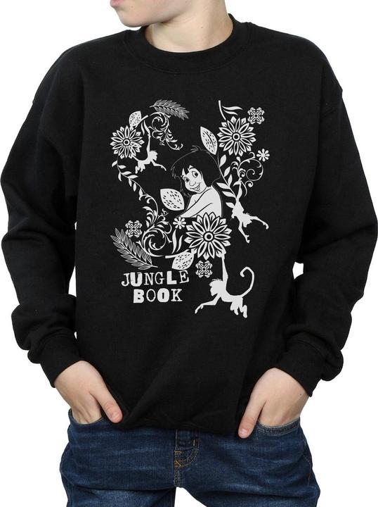 Image du produit Disney - Sweat THE JUGLE BOOK MOWGLI TALE - Garçon (152, 158)