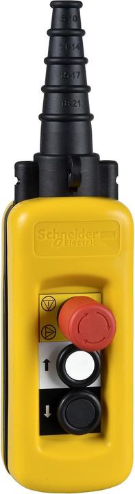 Actual product image Schneider Electric Pendant station 2 buttons / emergency stop