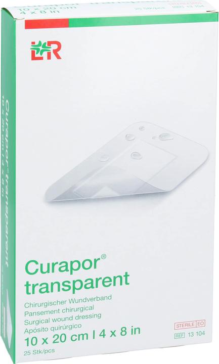 Immagine prodotto Curapor Medicazione per ferite 10x20cm trasparente (25 x)