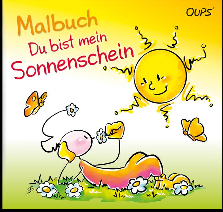 Produktbild Malbuch - Du bist mein Sonnenschein