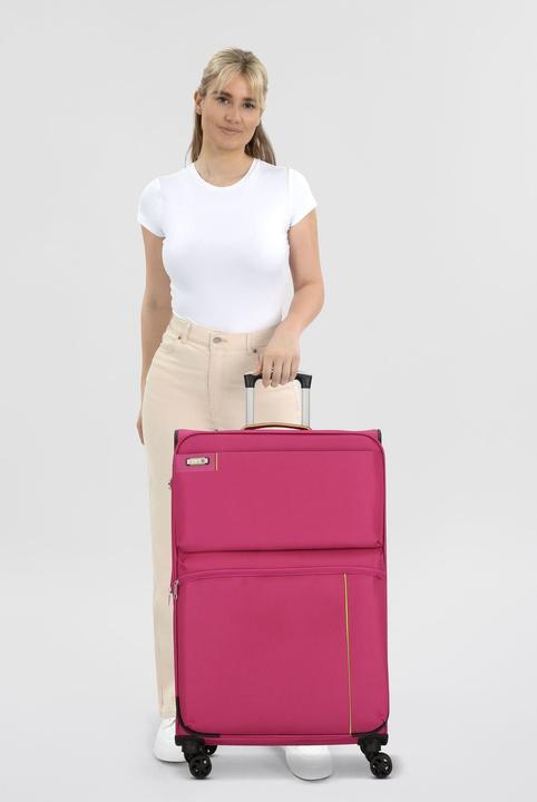 Actual product image D&N Travel Line 6704 4-wheel trolley 75 cm (93 l, XL (from 140l))