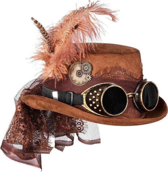 Boland Steampunk Damenhut Deluxe