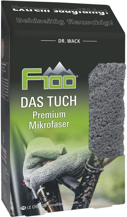 Actual product image F100 Premium microfiber cloth (Microfibre cloth)