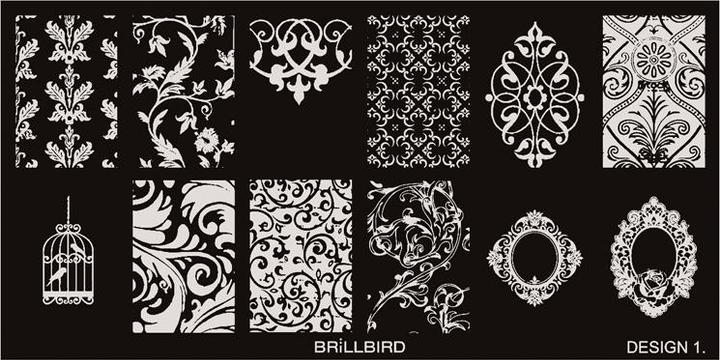 Image du produit BrillBird Tampon Palette Design1 (Séchoirs pour vernis à ongles)
