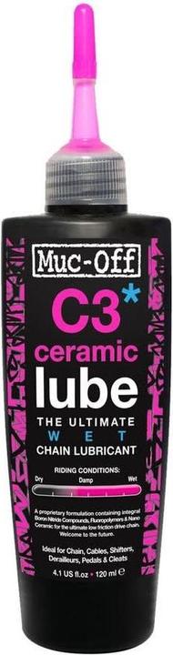 Productafbeelding Muc-Off C3 Dry Ceramic Lube 120ml (120 ml, Kettingolie)