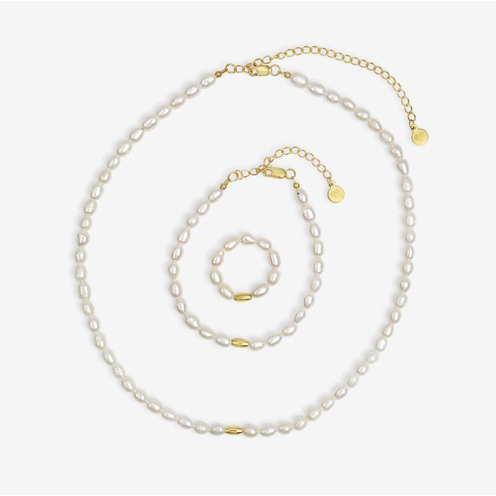 Produktbild Ellenoe Marina (18k vergoldet, 925 Sterling Silber, natürliche Süsswasserperlen)