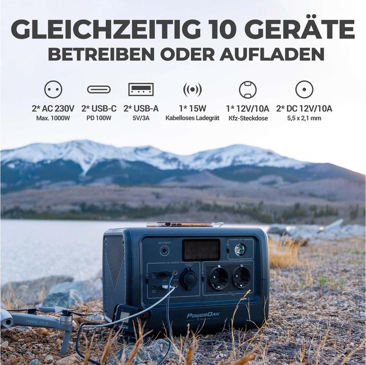 Immagine prodotto Bluetti EB70 (716 Wh, 9.70 kg)