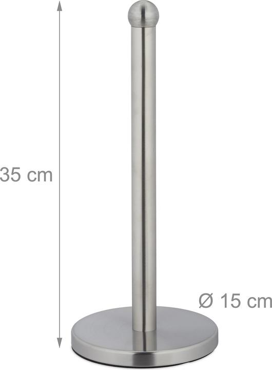 Actual product image Relaxdays Kitchen roll holder
