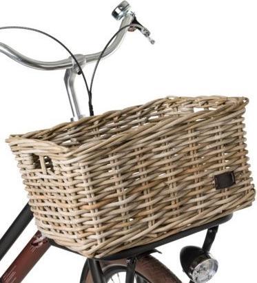 Produktbild Fastrider Fahrradkorb Rattan Weidenkorb Rechteckig (26 l)