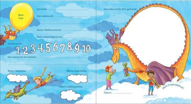 Produktbild Meine Kindergarten-Freunde (Drachen) (Deutsch, Loewe Eintragbücher, Stefanie Klassen, 2022)