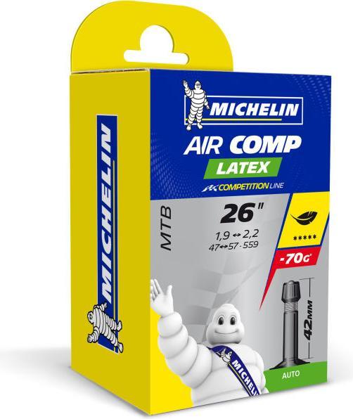Michelin Aircomp Latex 26x1.9/2.2 (Schrader (AV), 26", 42 mm)