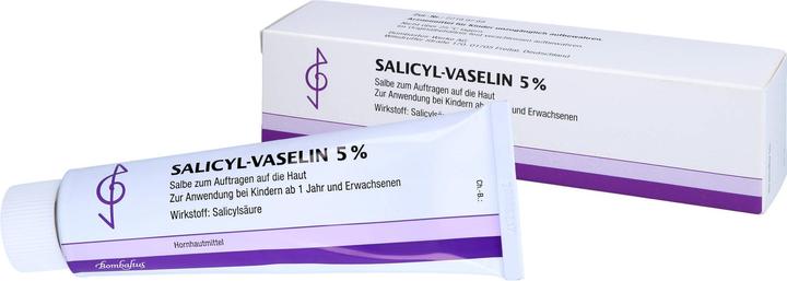 Produktbild Bombastus Salicyl-Vaselin 5% Salbe, 100 ml Salbe (100 ml)