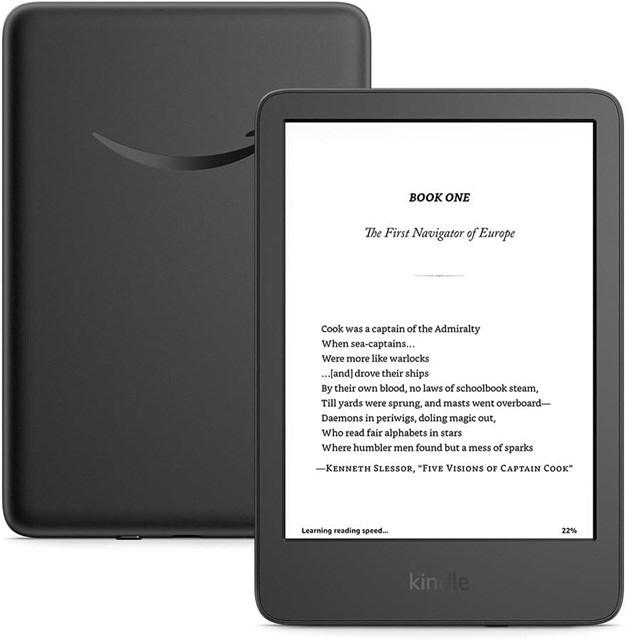 Amazon Kindle 6” 11. Generation B0CNV9F72P E-Book-Reader 16 GB Wi-Fi Schwarz (6", 16 GB, Schwarz)