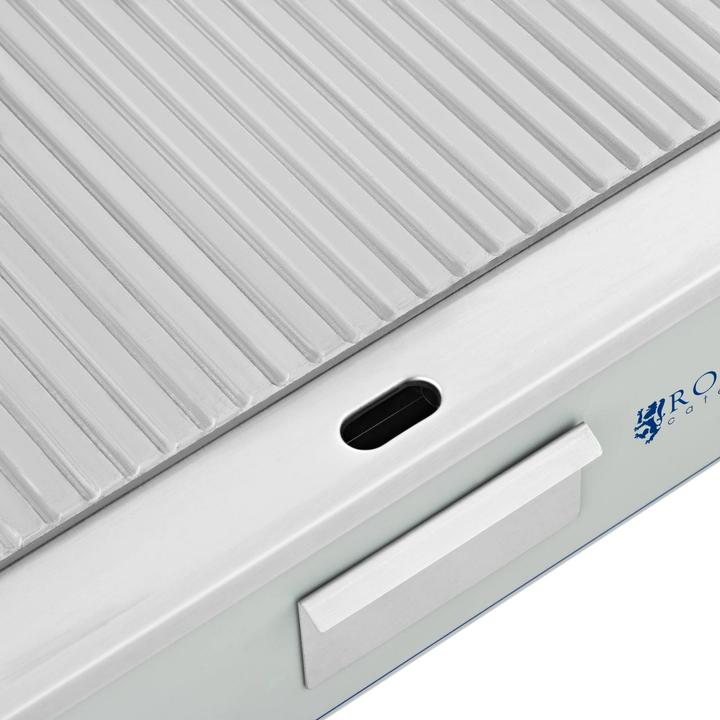 Actual product image Royal Catering Double Electric Griddle - 400 x 730 mm - - 2 x 2,200 W (4.40 kW)