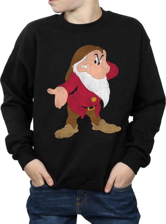 Produktbild Disney Snow White And The Seven Dwarves Classic Grumpy Sweatshirt Jungen (152, 158)