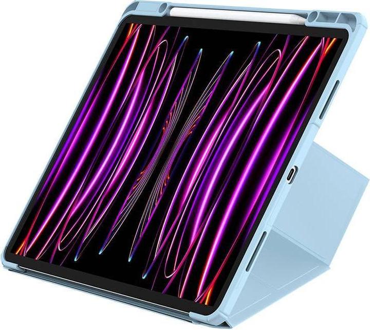 Produktbild Baseus Protective case Minimalist for iPad Pro 12,9" 2020/2021/2022 (light blue) (iPad Pro 12.9 2020 (4. Gen), iPad Pro 12.9 2022 (6. Gen), iPad Pro 12.9 2021 (5. Gen))