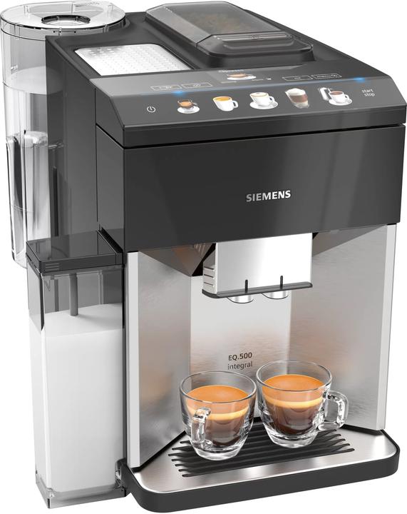 Produktbild Siemens EQ.500 TQ507R03 - Volautomatische espressomachine - Zwart (EU-Stecker)