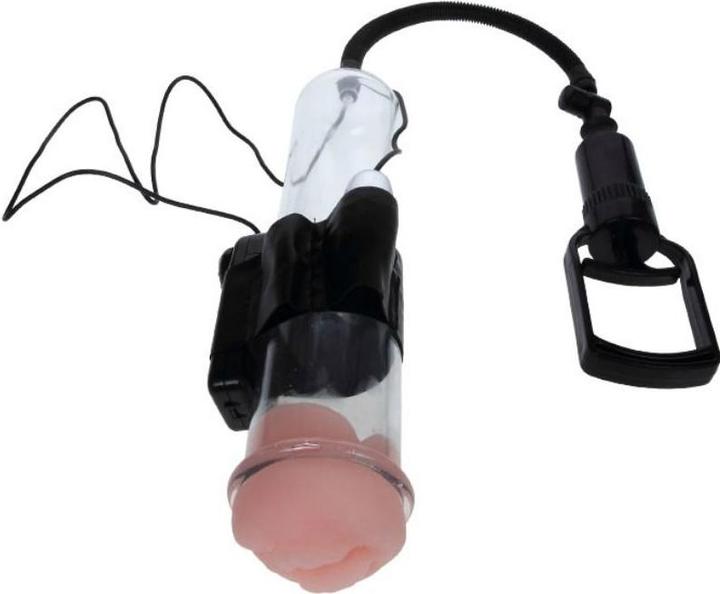 Actual product image Baile Penis pump with scissor handle and vibration