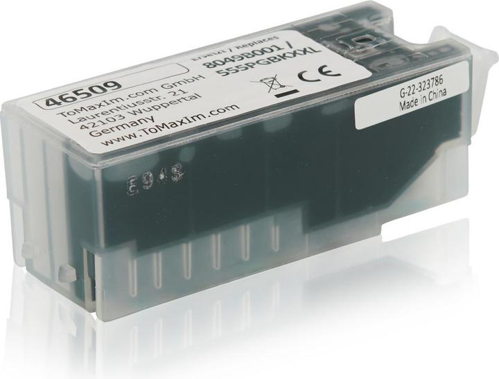 Produktbild Inkadoo Druckerpatronen kompatibel zu Canon 8049B001 / 555PGBKXXL Tintenpatrone, schwarz Schwarz (BK)