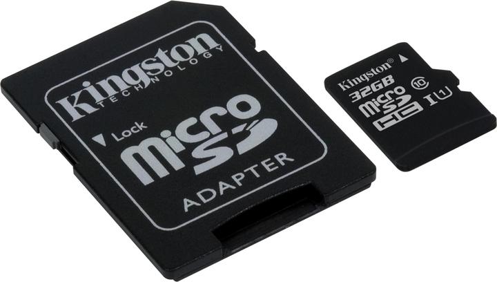 Immagine prodotto Kingston Canvas Select Plus (32 GB, microSDHC, U1, UHS-I)