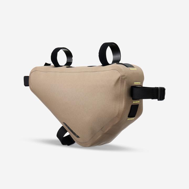 Actual product image Rockrider Fahrradtasche Rahmentasche Bikepacking Half Frame ADVT 900 3 l wasserdicht IPX3 (3 l, Frame bag)