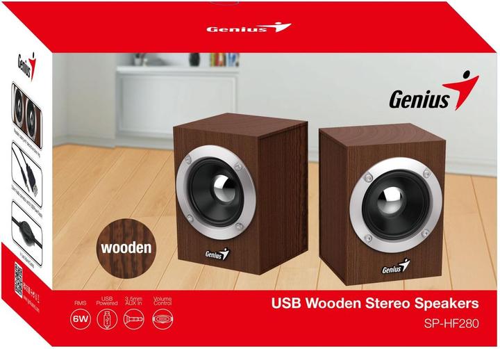 Image du produit Genius SP-HF280 2 voies marron filaire