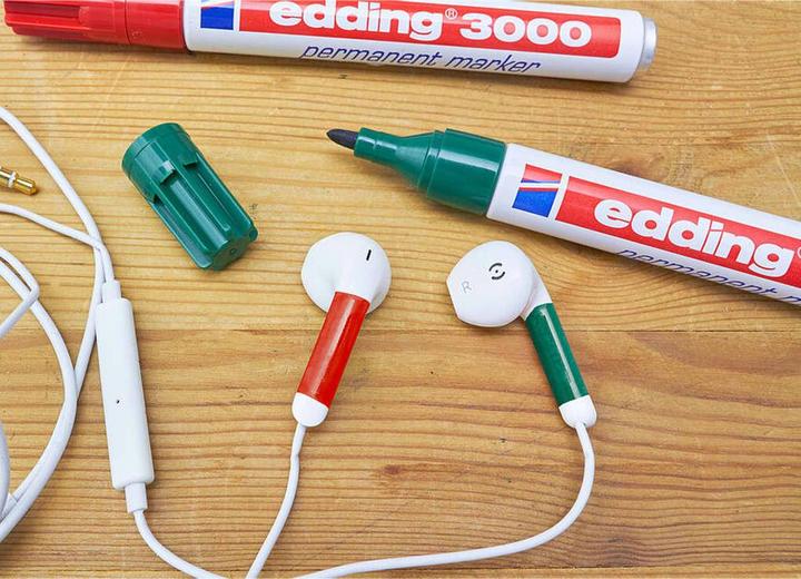 Actual product image Edding Permanent Marker 3300 (Sorted, 1 mm, 10 x)