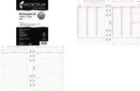 Immagine prodotto Chronoplan CHRONOPLA Ersatz Jahresplan DE 2024 50234Z.24 A5, 1W/2S (A5, Tedesco)