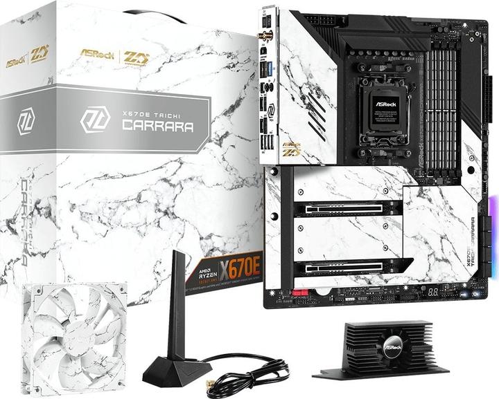 Actual product image AsRock X670E Taichi Carrara (AM5, AMD X670, E-ATX)