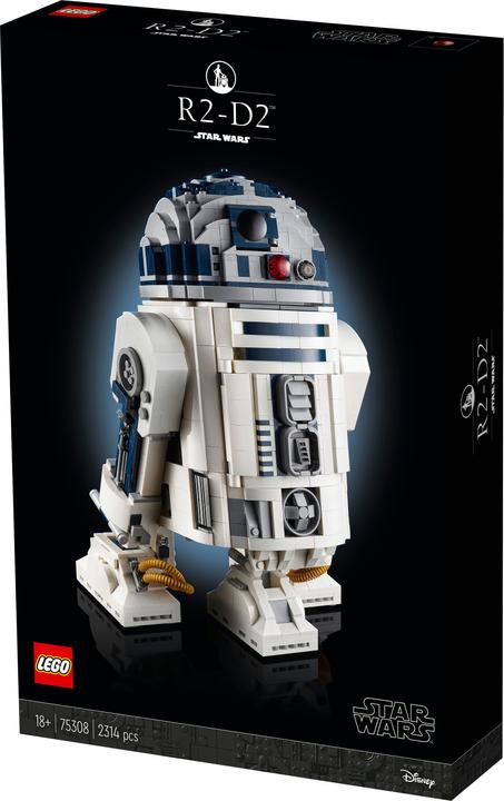 Actual product image LEGO Star Wars R2-D2 (75308) (75308, LEGO Rare Sets, LEGO Star Wars)