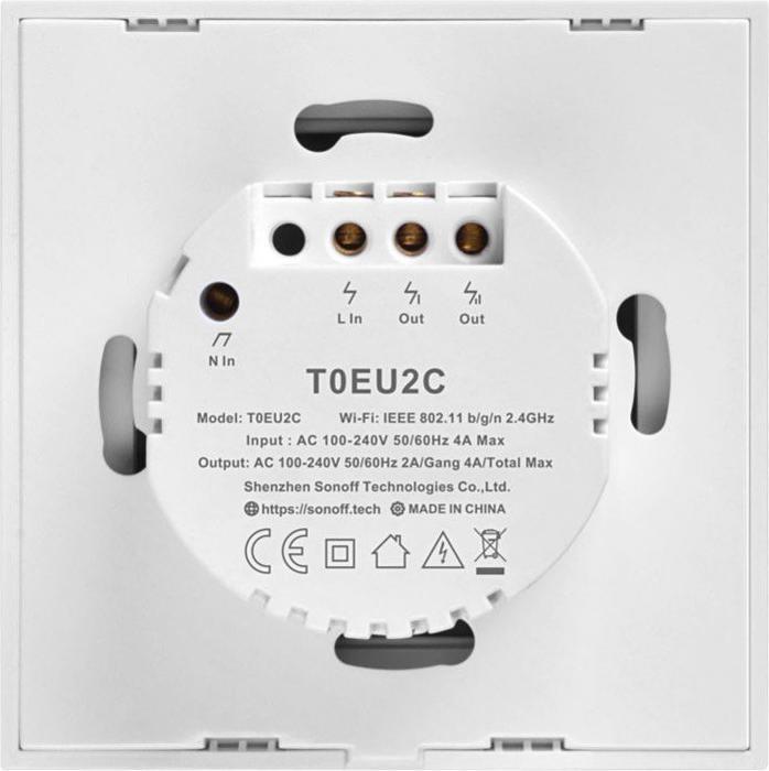 Immagine prodotto Sonoff T0 EU TX (2-kanałowy)