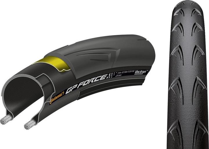 Image du produit Continental Grand Prix Force III Vectran Breaker 28" pliable (28 x 1.00, 25-622)