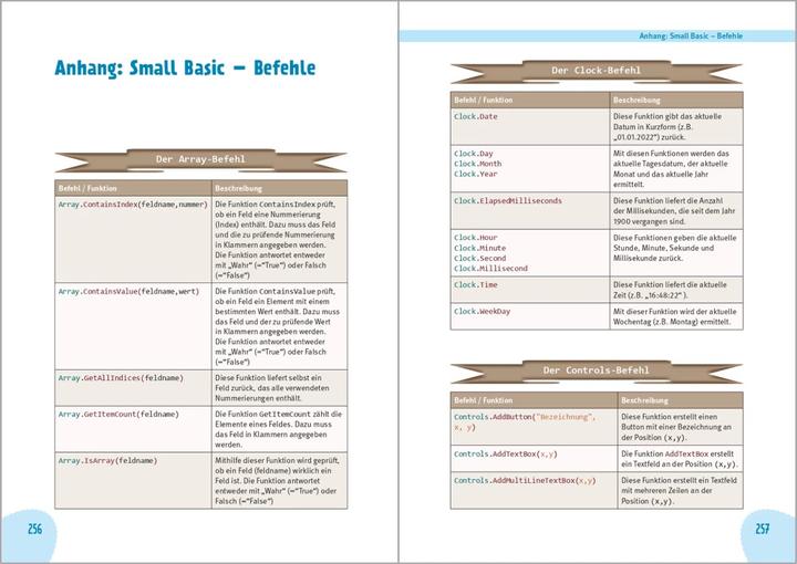 Produktbild Programmieren lernen für Kinder mit Small Basic (Deutsch, Dirk Hardy, 2021)