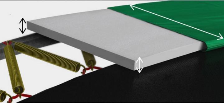 Immagine prodotto BERG Trampolino Champion 380cm Airflow GRIGIO + Rete di sicurezza Deluxe (380 cm)