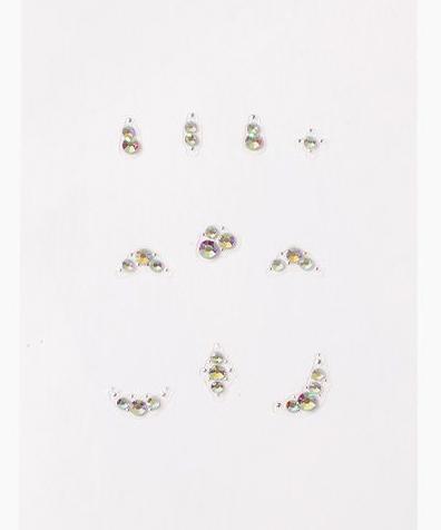 Immagine prodotto KISS Bacia i cristalli reali - Allarme ambizione (Decorazione unghie, Argento)