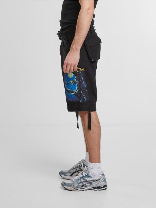 Actual product image Brandit Iron Maiden Savage Shorts Fear of the Dark - 188483 (L)