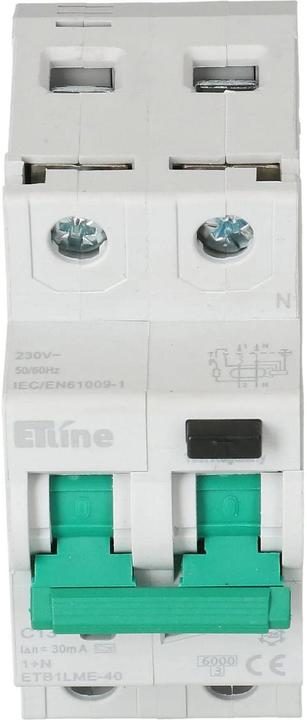 Produktbild Max Hauri FI/LS Kombinationsschutzschalter 1L+N
