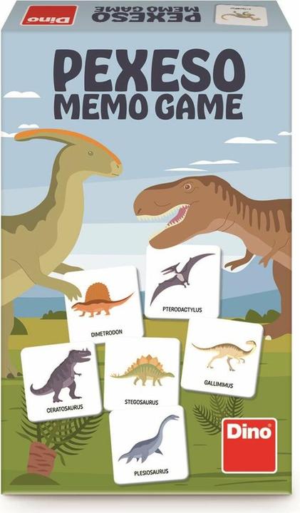 Actual product image Dino Pexeso dinosaur
