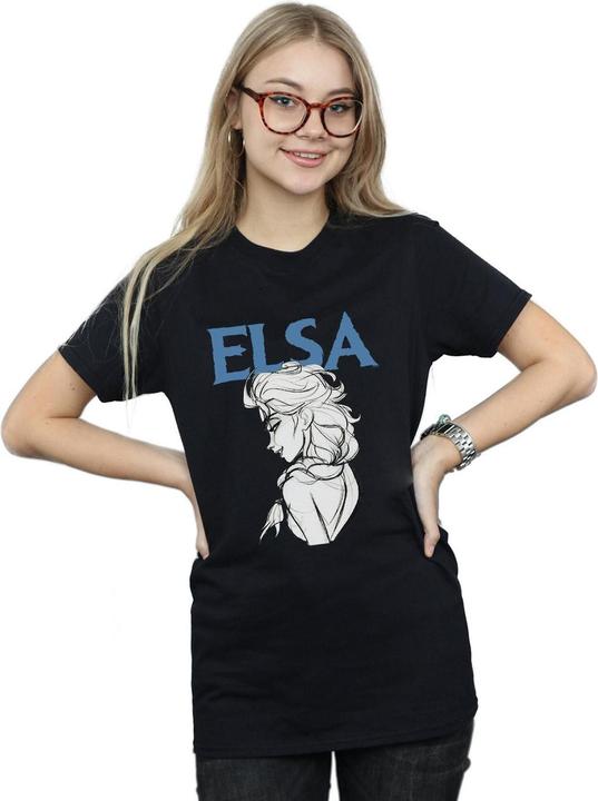 Produktbild Disney Frozen Elsa Profile Sketch TShirt (3XL)
