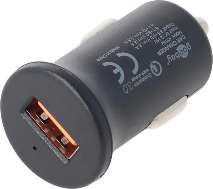 Image du produit Goobay Chargeur rapide pour voiture USB