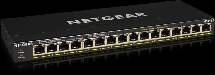 Actual product image Netgear GS316P-100PES (16 Ports)
