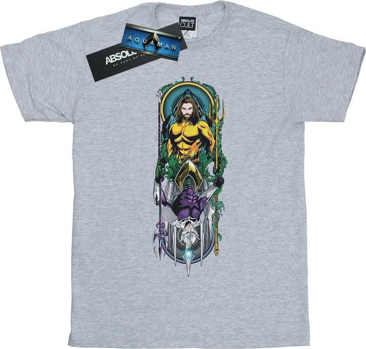 Actual product image Boys Aquaman Ocean Master T-Shirt (140, 146)