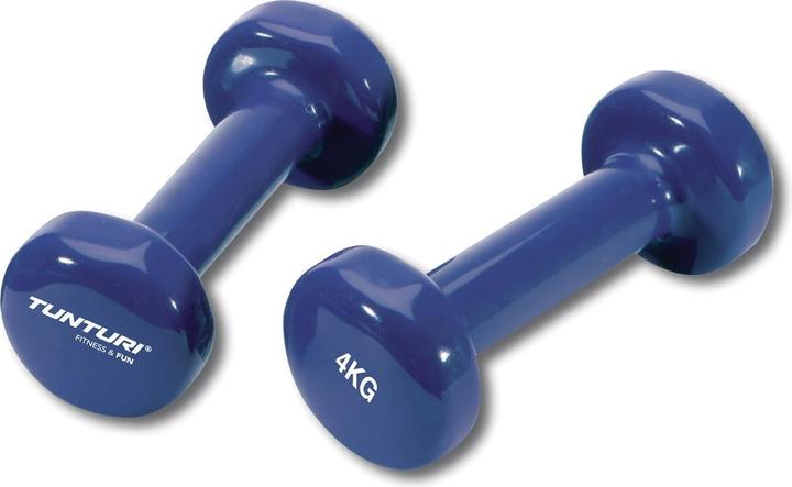Produktbild Tunturi Vinyl Kurzhanteln (2 x 4 kg)