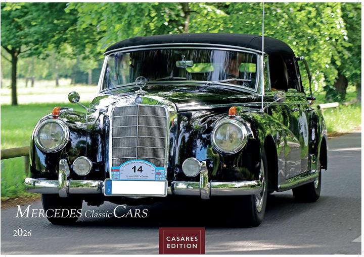 Produktbild Mercedes Classic Cars 2026 S 24x35cm (24 x 35 cm, Deutsch)