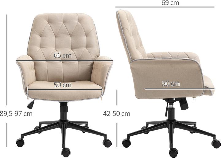 Immagine prodotto Homcom Sedia da ufficio