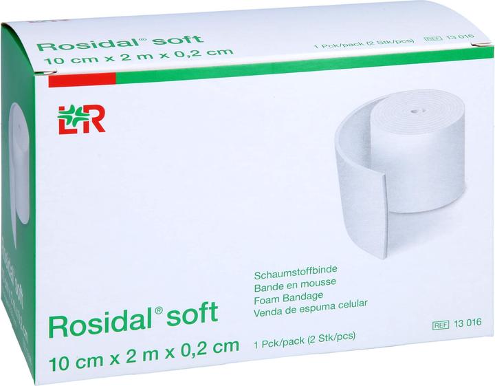 Image du produit Lohmann & Rauscher Bande de mousse Rosidal soft 10 cm x 2 m 2 pièces