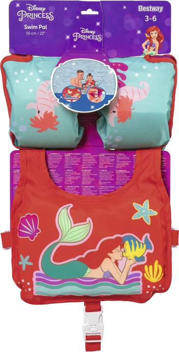 Produktbild Bestway Schwimmhilfe Little Mermaid mit Textilbezug, 3-6 Jahre (30 - 60 kg)