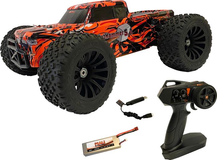 DF-Models HotHammer 5.1 Truck BL brushless 1:10XL - RTR (RTR Ready-to-Run)